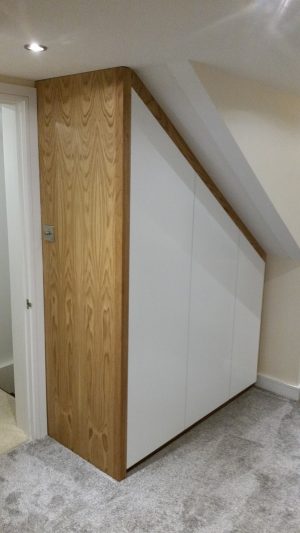 fitted wardrobes a solution for under utilized spaces